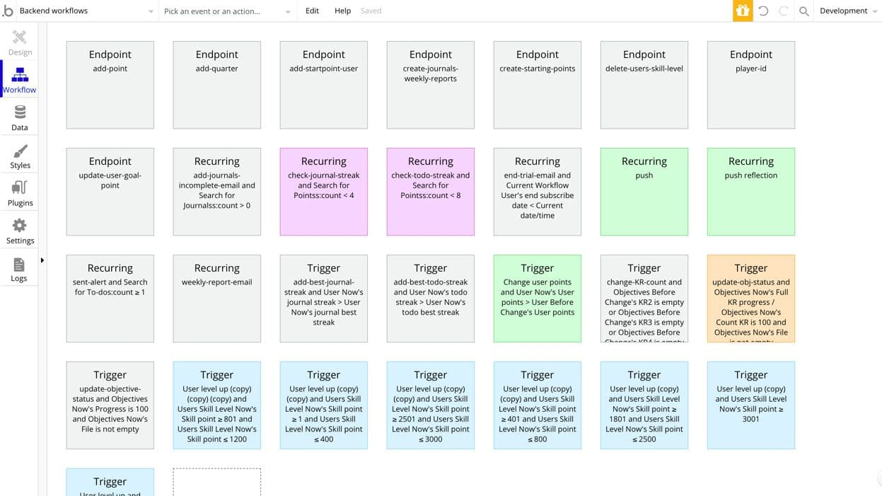 workflows bubble